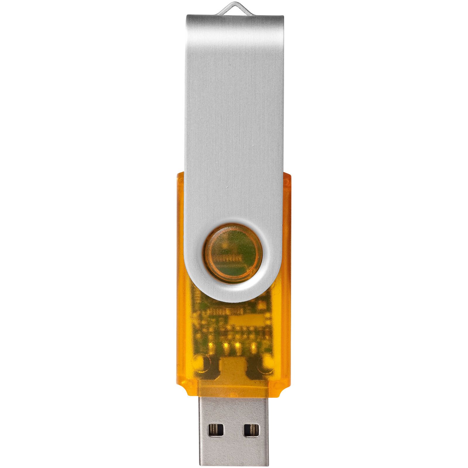 Twister USB-Stick 3.0 transparent - orange - 16 GB-491