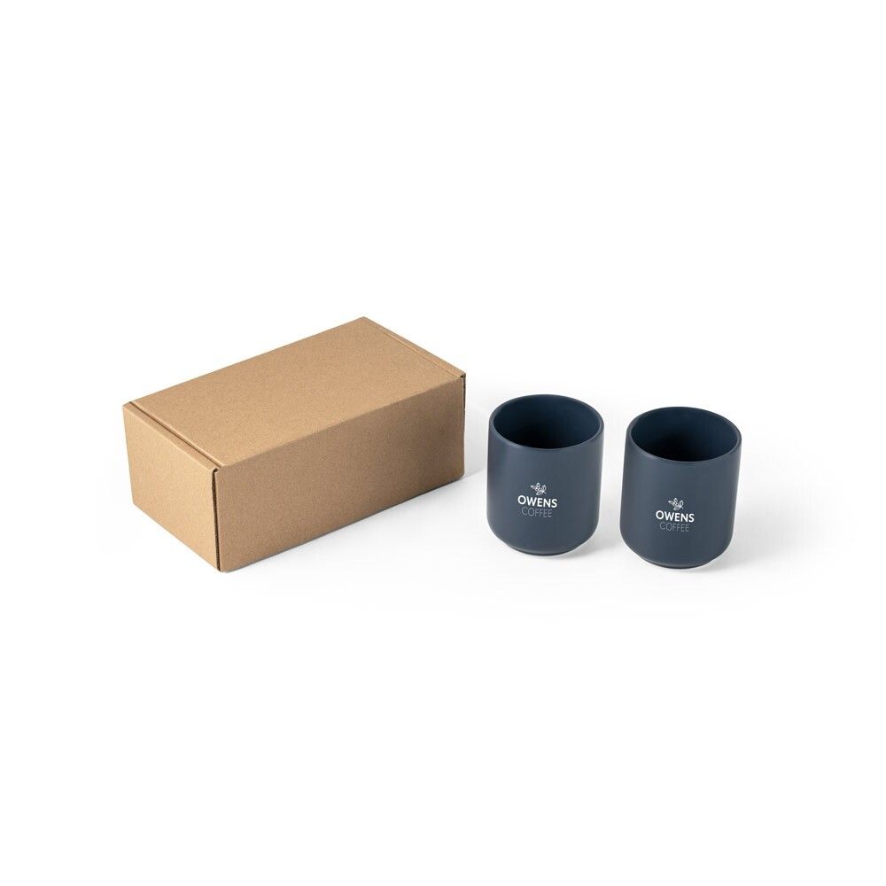 OWENS Keramikbecherset 280 ml - pastellweiß-13