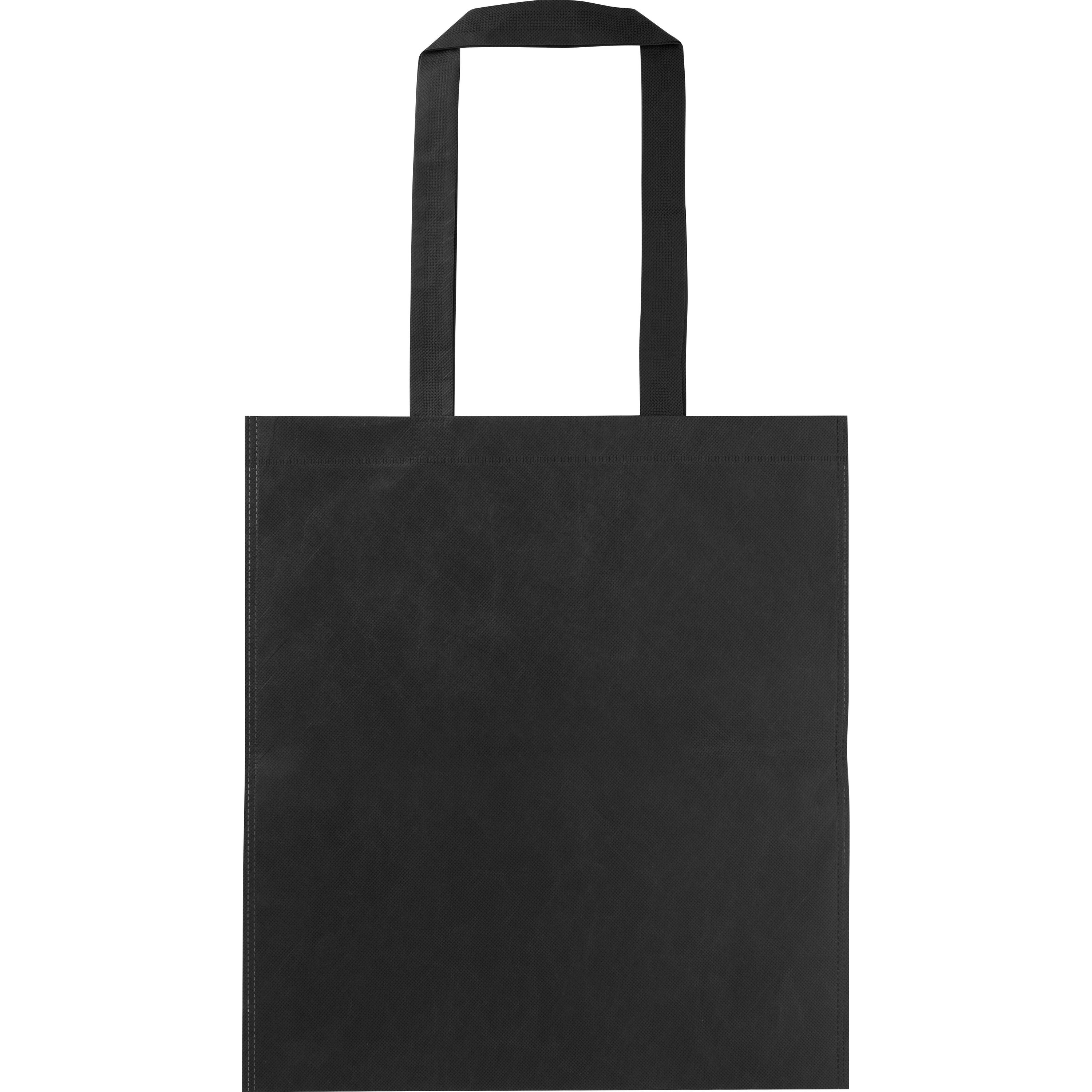 rPET-Vliesstoff (70 gr/m²) Einkaufstasche Ryder - schwarz-739