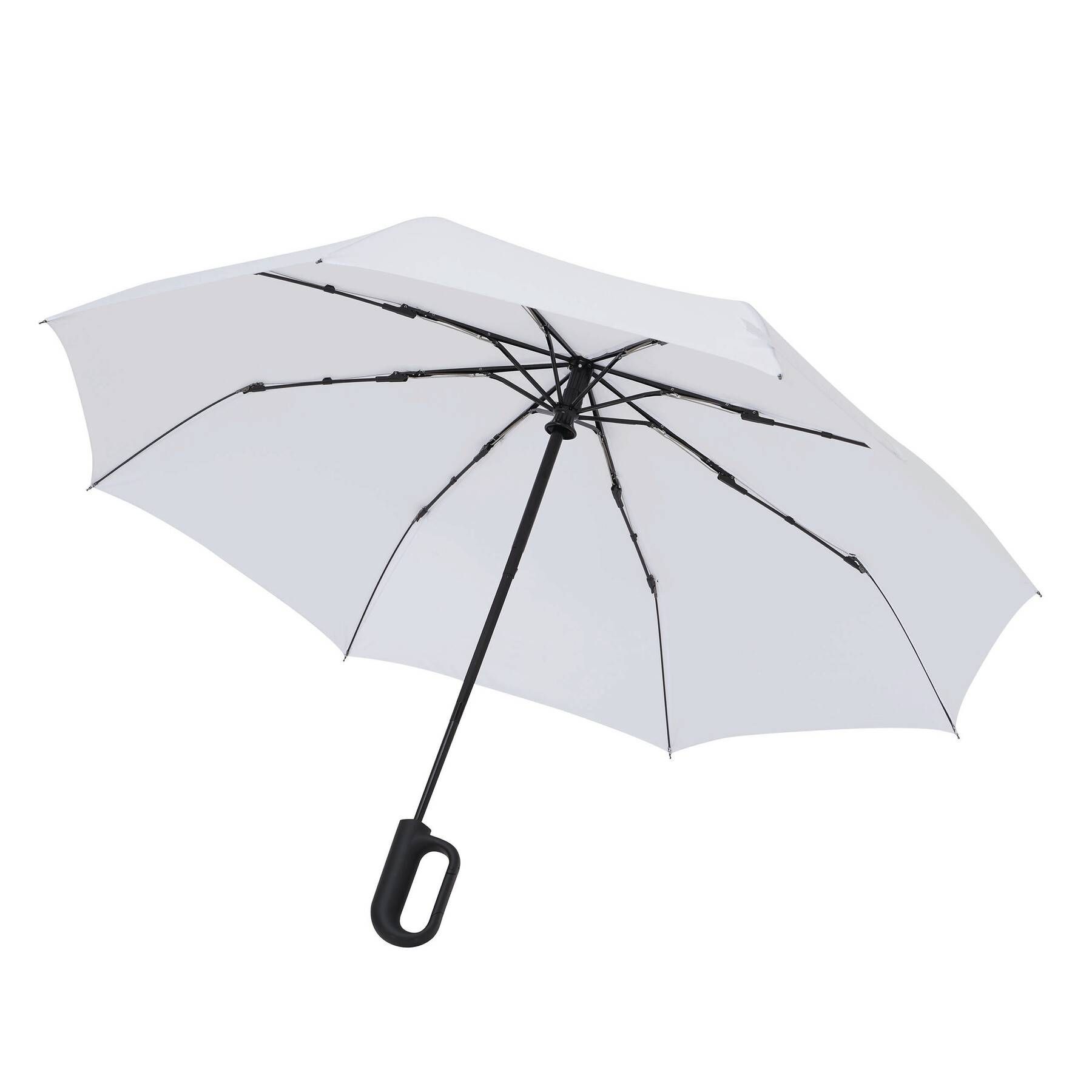 Vollautomatischer Windproof-Taschenschirm SCIROCCO - weiß-103