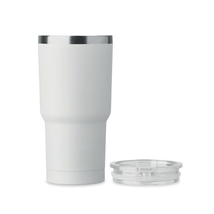 Doppelwandiger Becher 500ml SUM - weiß-390