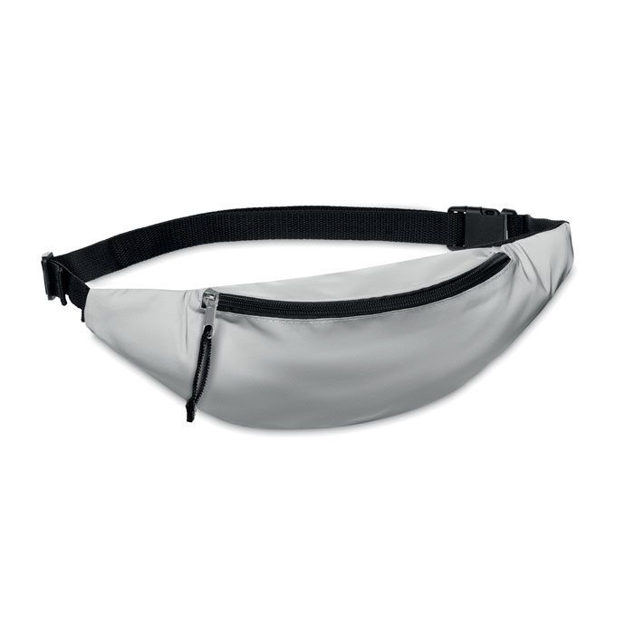 Reflektierende Gürteltasche VISIWAIST - mattsilber-653