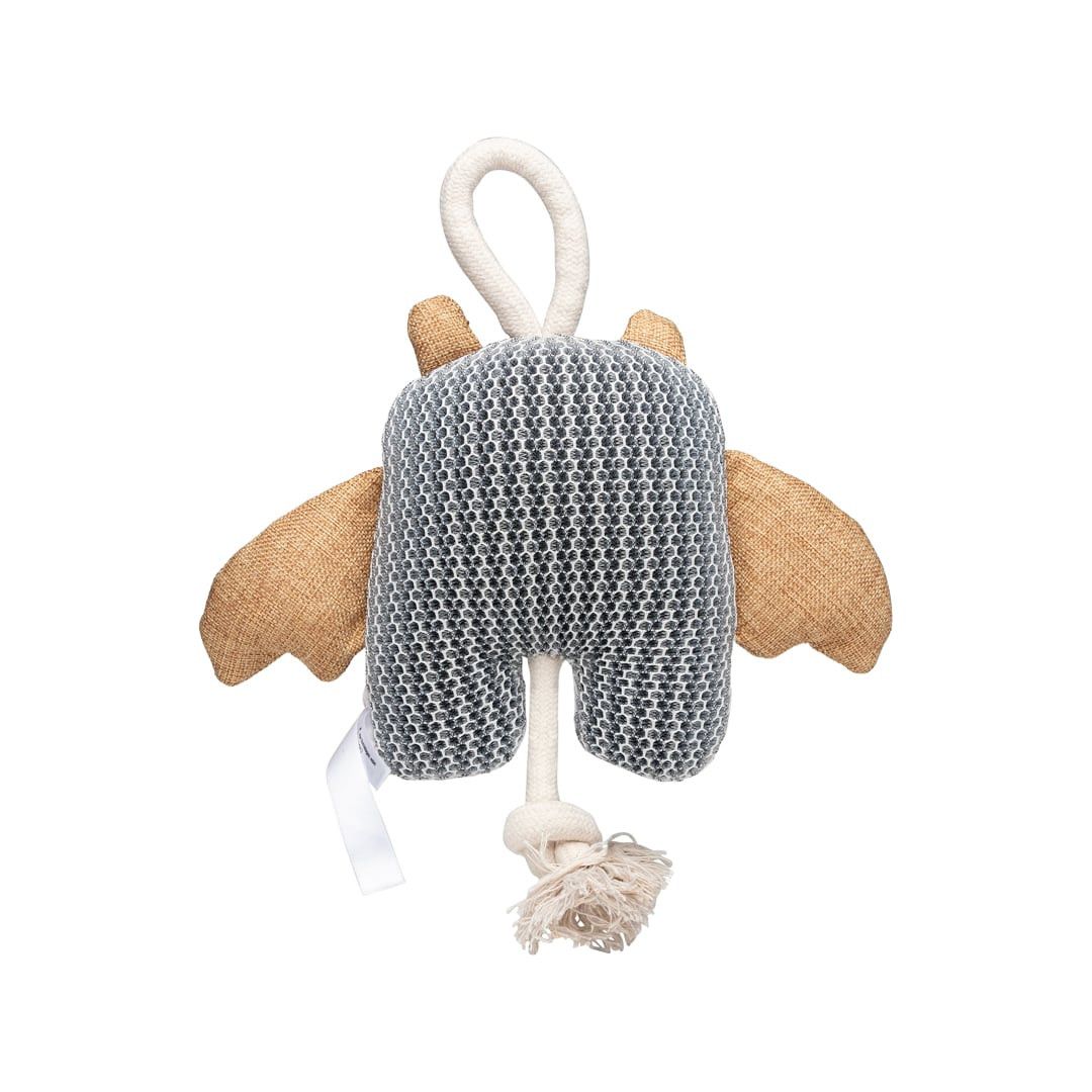 MiniFeet® Hundespielzeug Fledermaus - grau-378