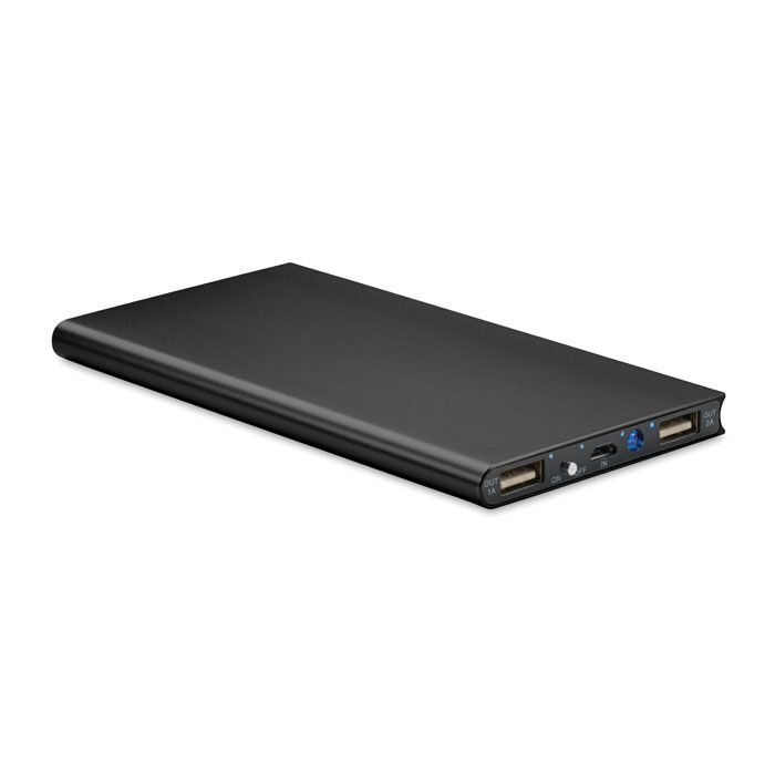 Solar Powerbank 8000 mAh SOLAR POWERFLAT - schwarz-239