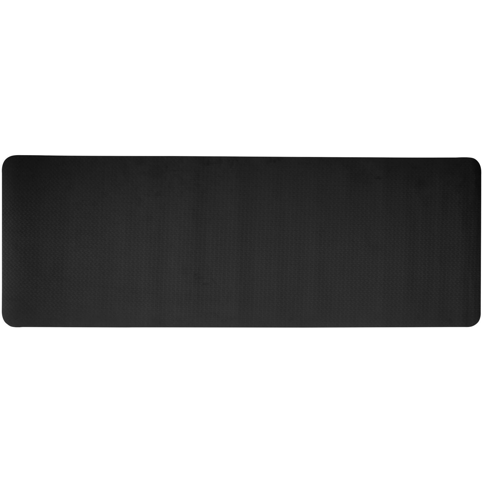Virabha Yogamatte aus recyceltem TPE - schwarz-705