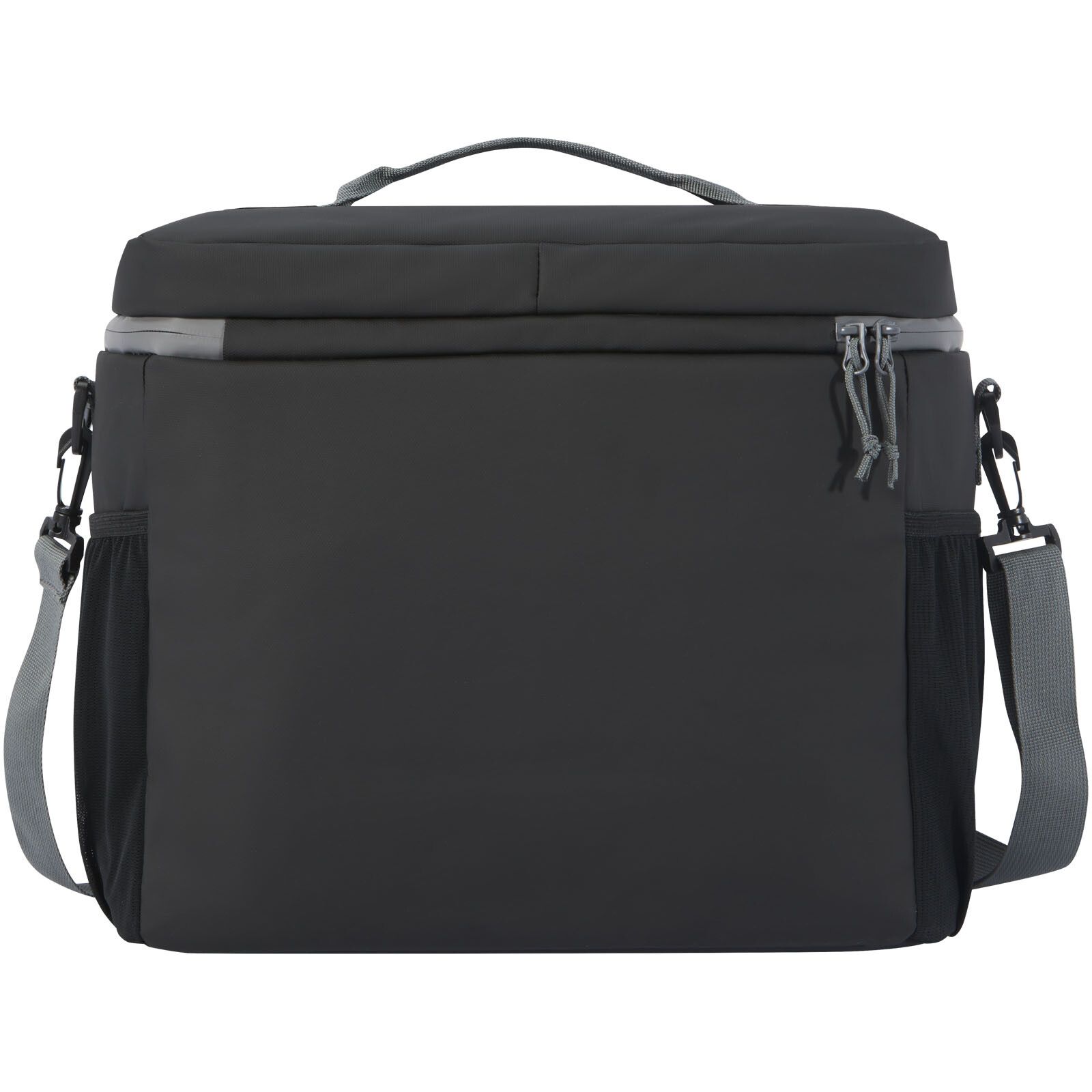 Aqua wasserabweisende Kühltasche für 20 Dosen aus GRS Recyclingmaterial 22 L - schwarz-774