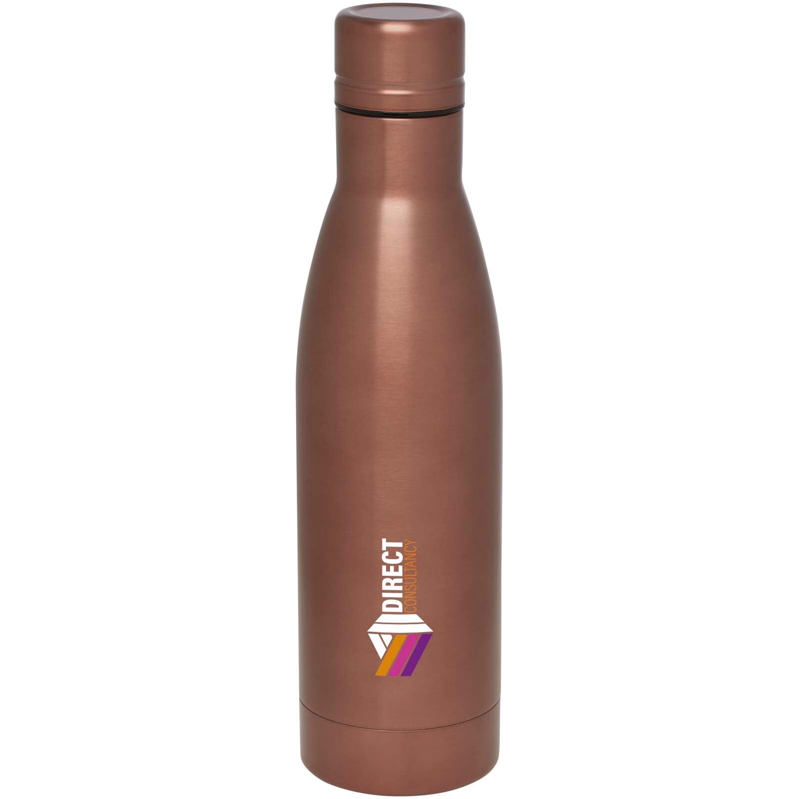 Vasa RCS-zertifizierte Kupfer-Vakuum Isolierflasche aus recyceltem Edelstahl, 500 ml - bronze-993