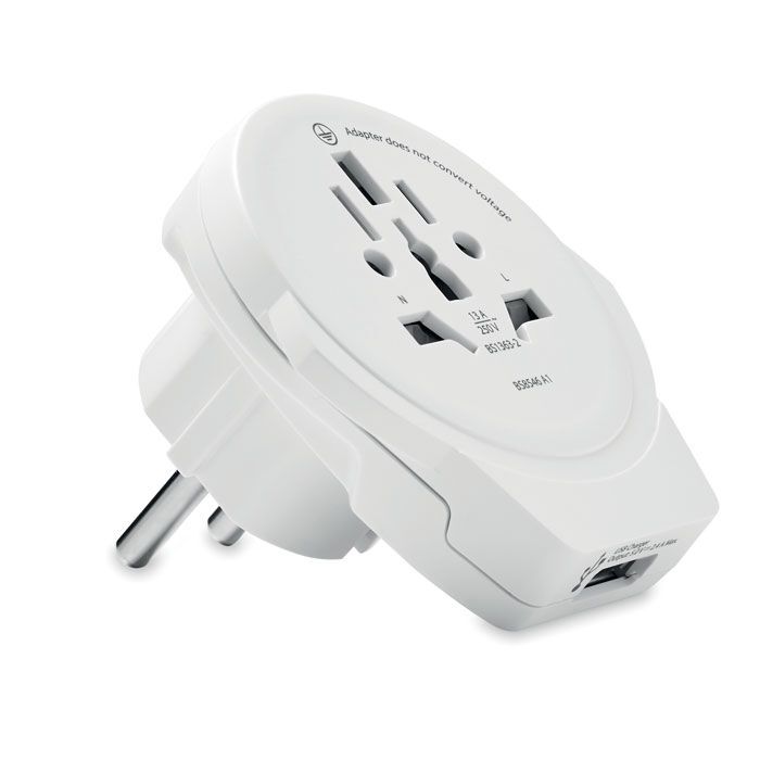 Skross World to Europe USB 12W WORLD TO EUROPE - weiß-337