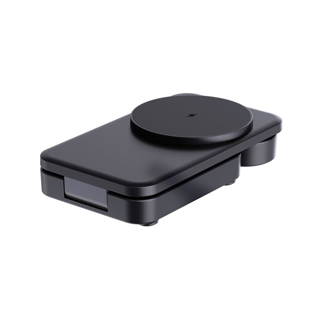Urban Vitamin Arcadia 15W 3in1 Magnet-Charger aus RCS rABS - schwarz-881