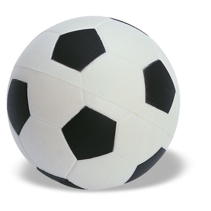 Anti-Stress-Fußball GOAL - weiß - schwarz-518
