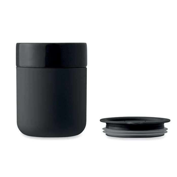 Keramikbecher 330 ml QERAM - schwarz-171