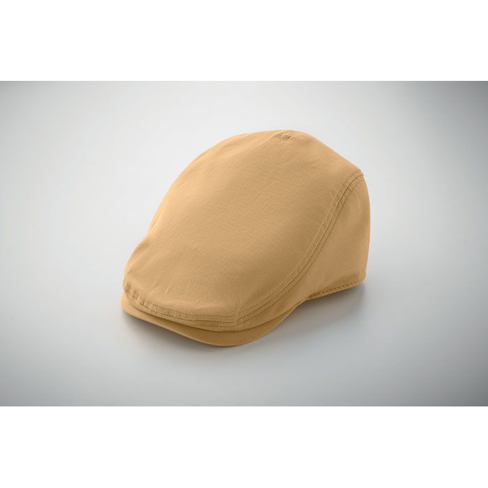 Newsboy-Kappe 235 g/m² FLAT PEAK - khaki-955