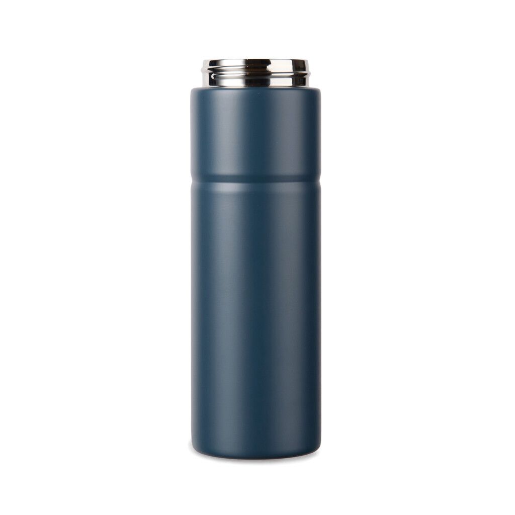 VINGA Baltimore Trek RCS recycelte SS Flasche 600ml - navy blau-715