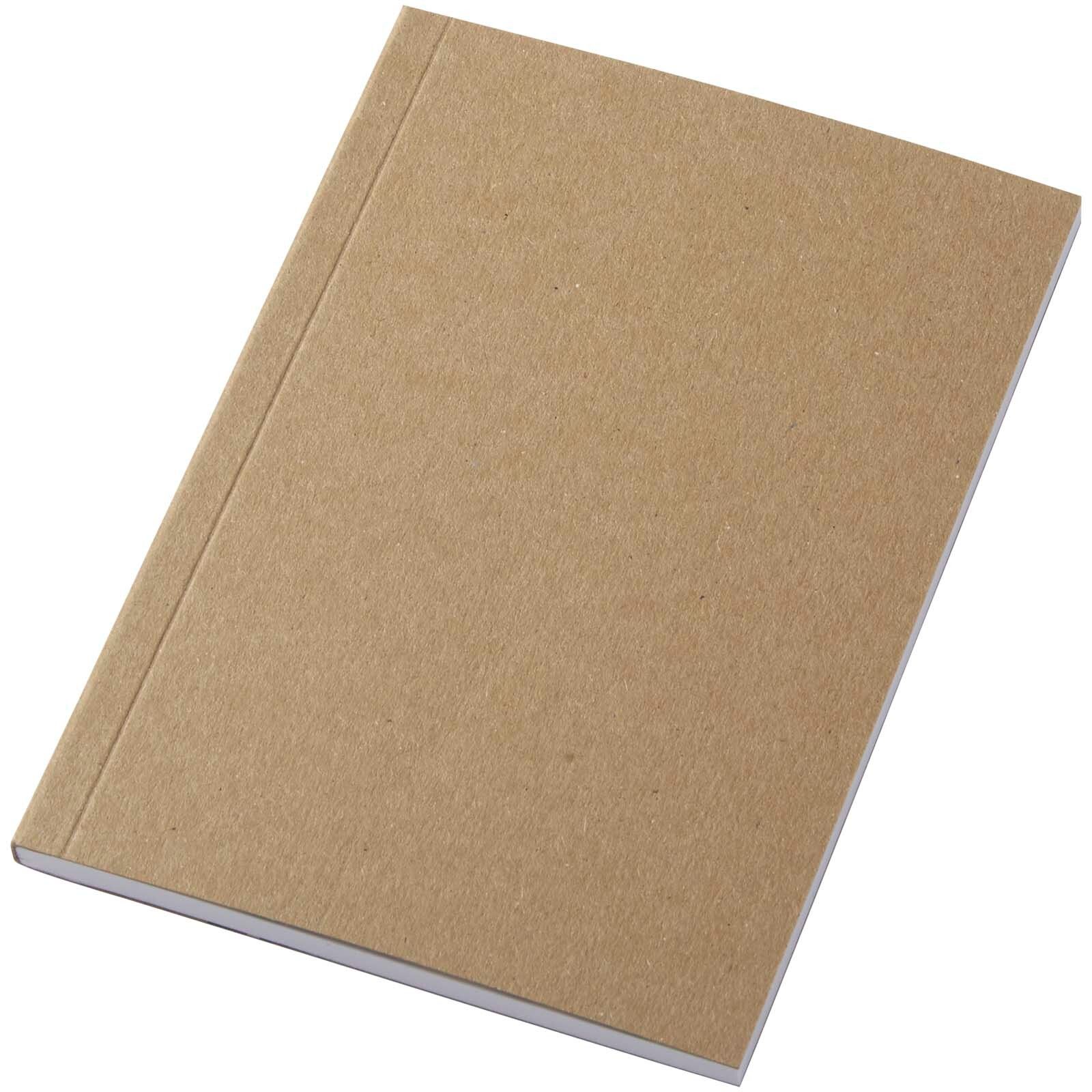Novella Austen A6 Softcover Notizbuch aus recyceltem Kraftpapier – 50 Blatt - natur-756