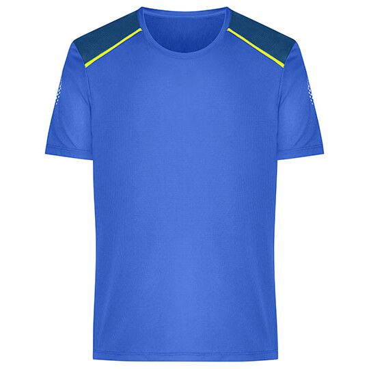 Men´s Running T-Shirt - peacock blue-544