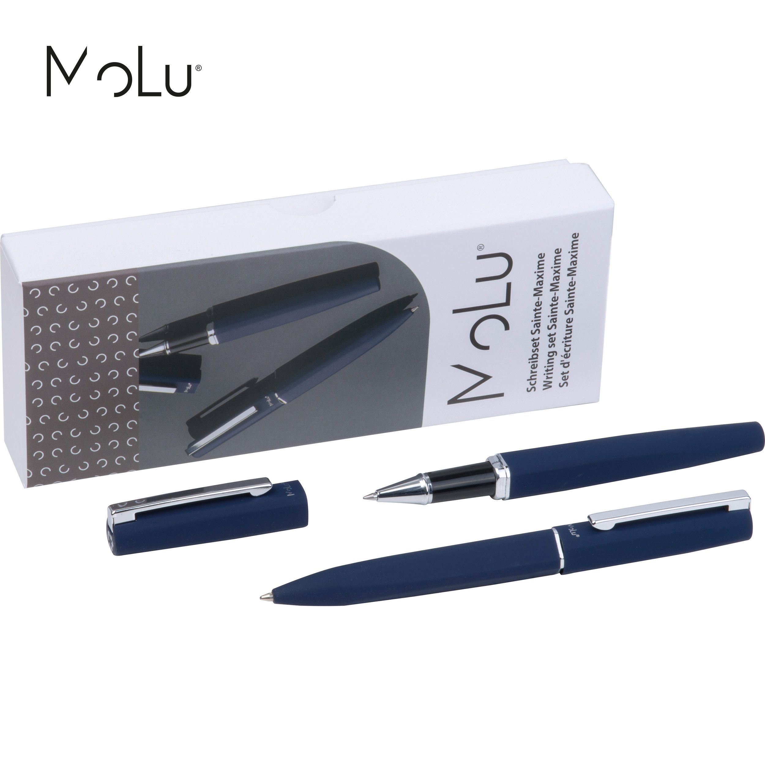 MoLu Schreibset Sainte-Maxime - dunkelblau-97