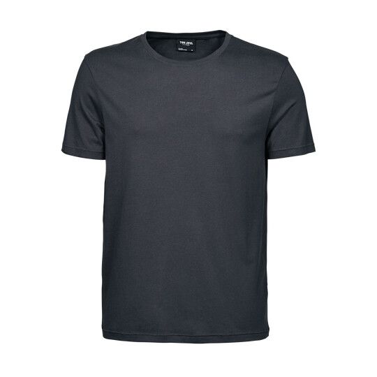 Men´s Luxury Tee - dark grey solid-429