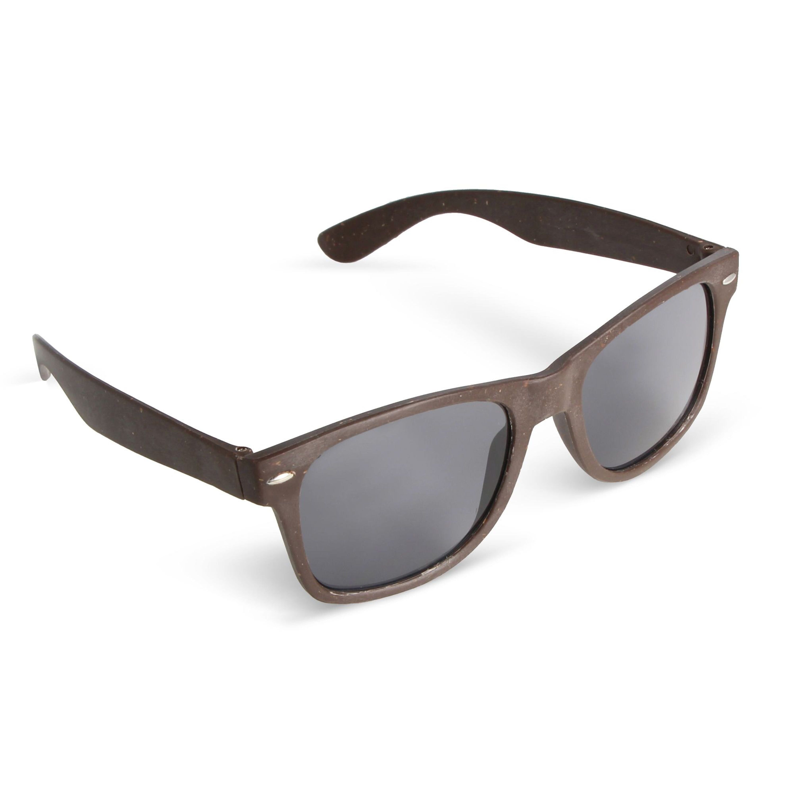 Sonnenbrille Justin Kaffee-Faser UV400 - natur-91