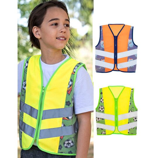 Children´s Safety Vest Action Sports CO² Neutral - soccer-916