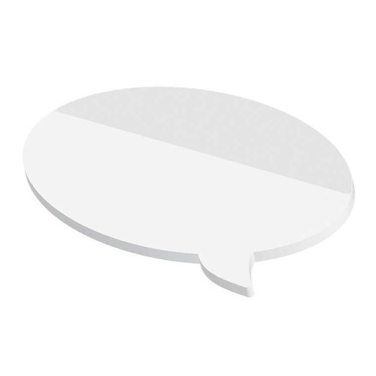 Haftnotizen powerstikkies formgestanzt "Sprechblase", 25 Blatt-888