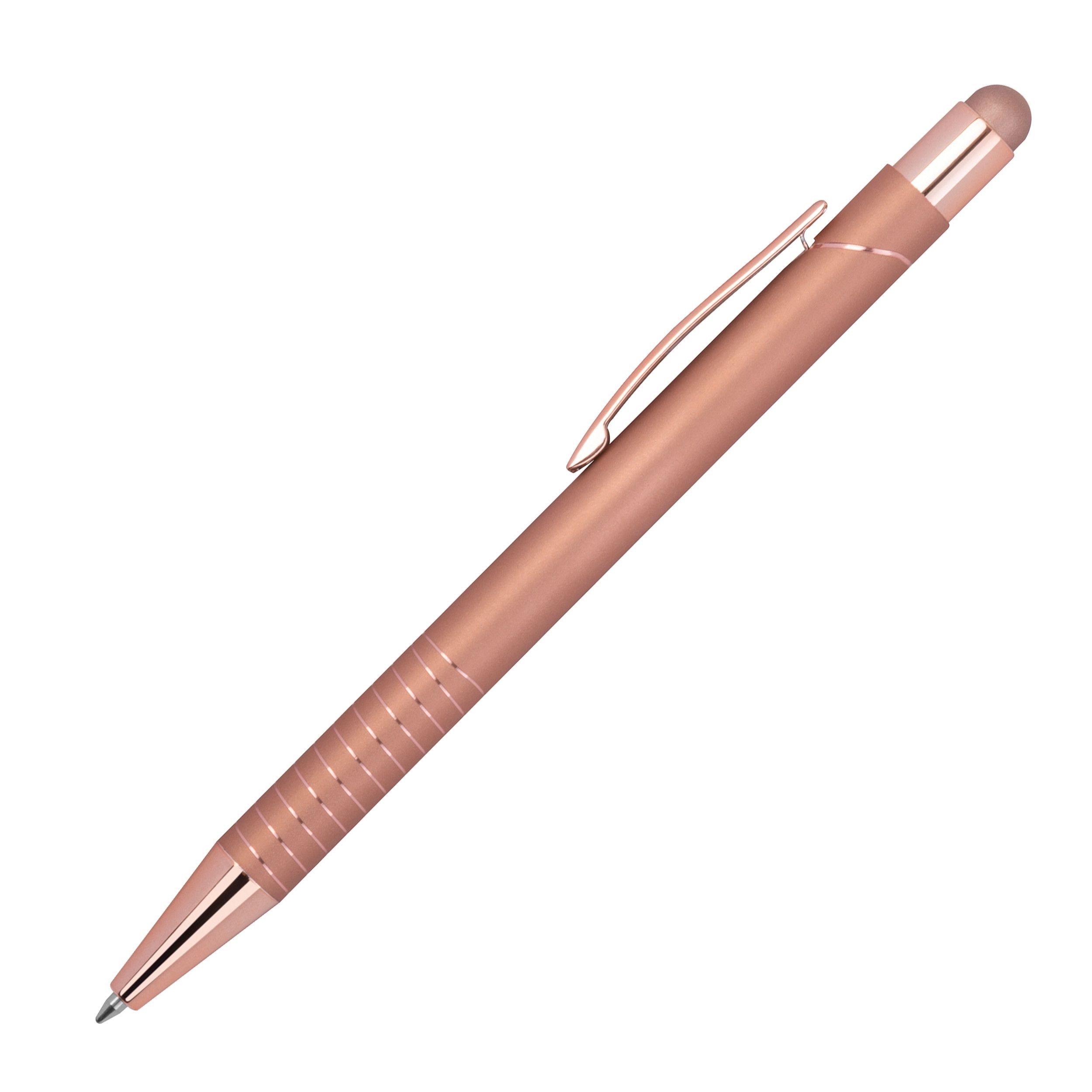 Kugelschreiber mit Touch Pen ANGELO - kupfer-169