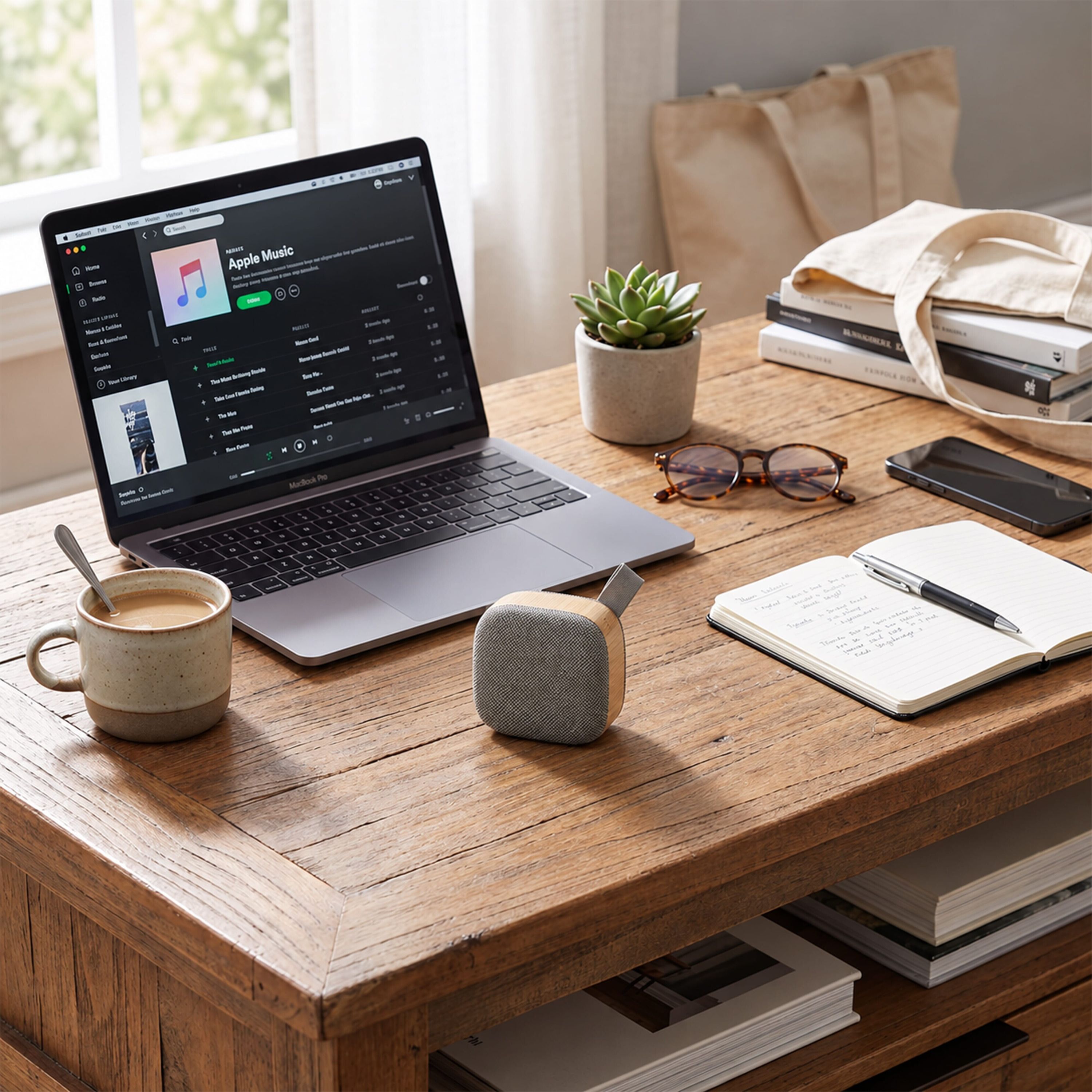 Bamboo Wireless Speaker 5W - natur-521