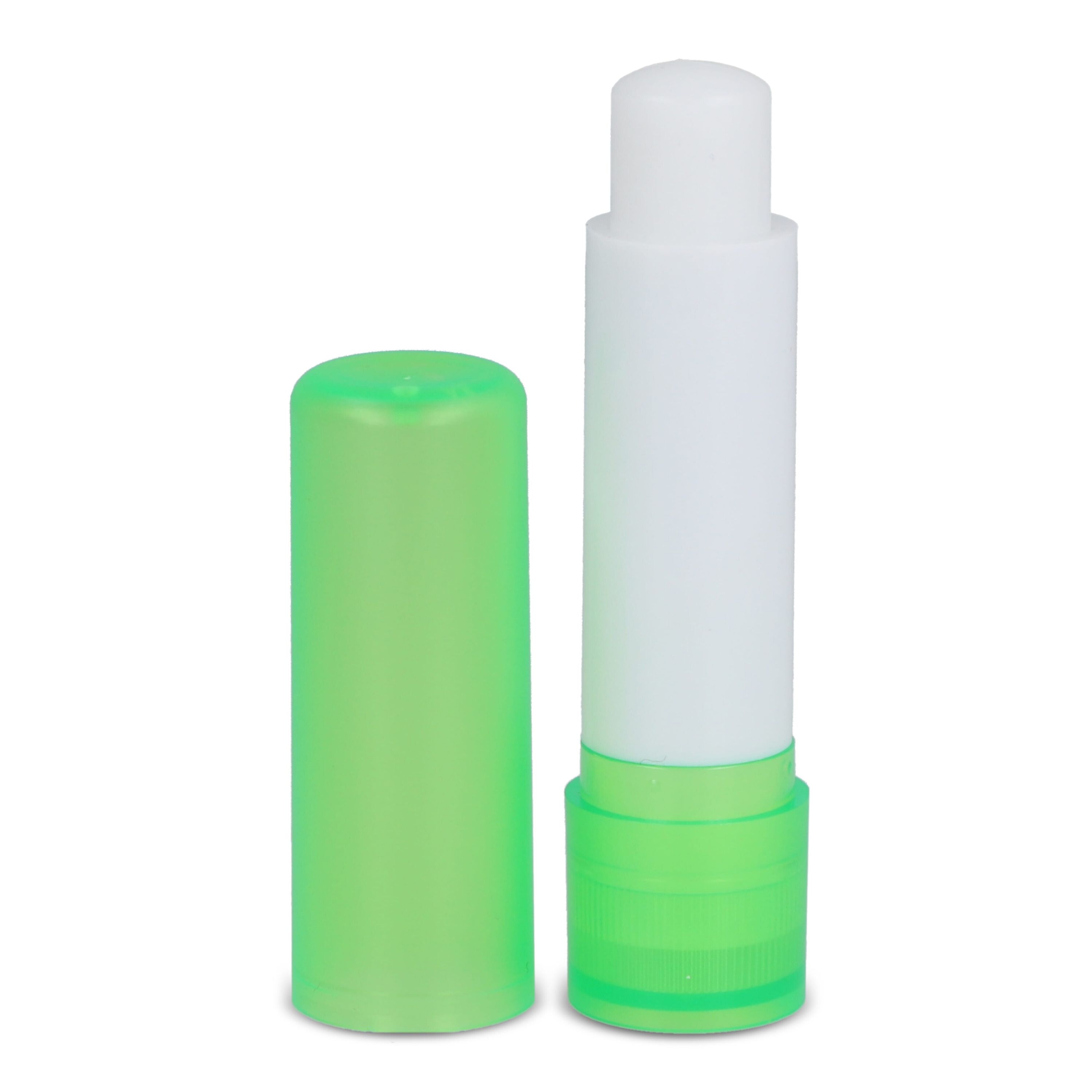 Klassischer Lippenpflegestift aus recycelten Materialien - natur  -  grün-565
