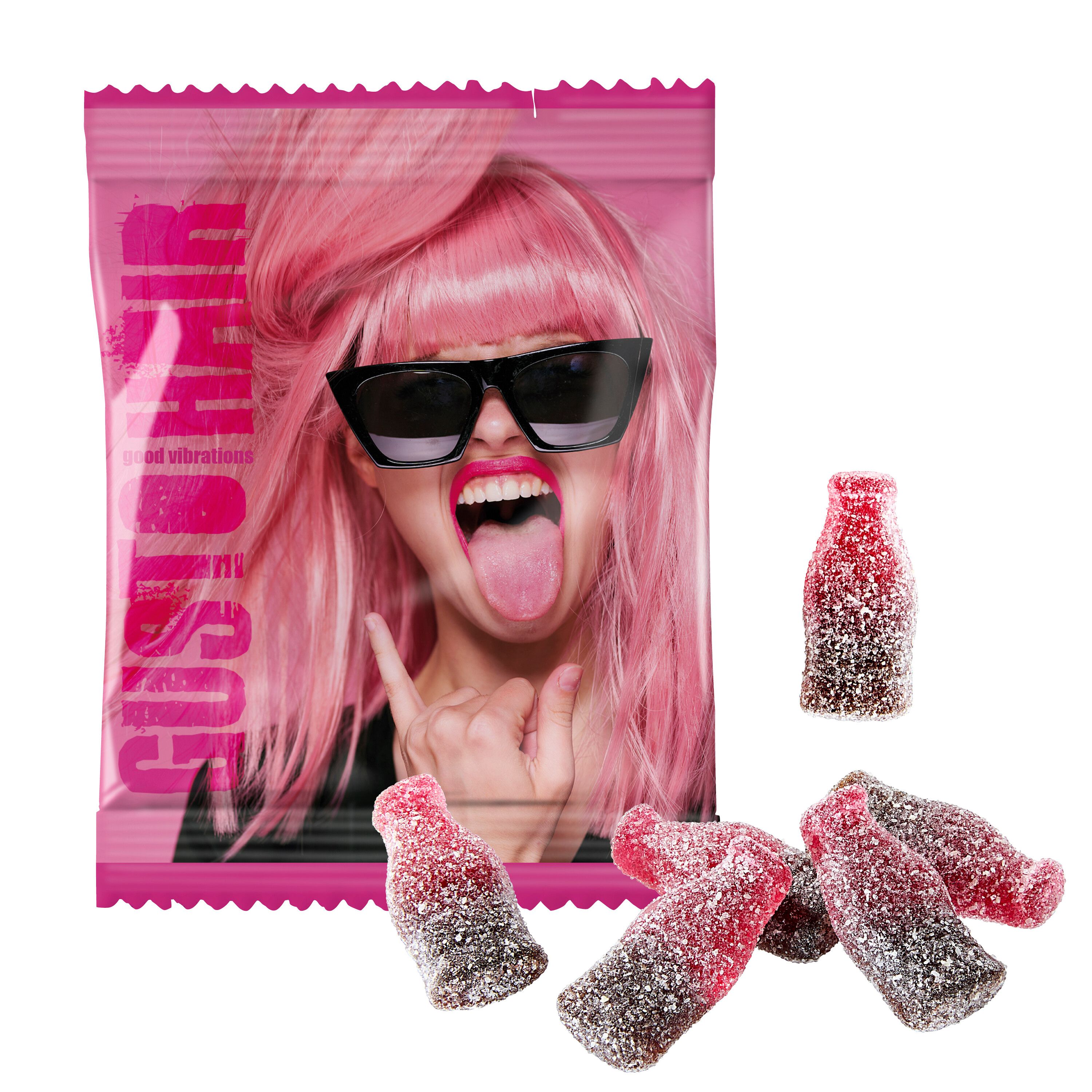 Saure Cola-Kirsch-Fläschchen-460
