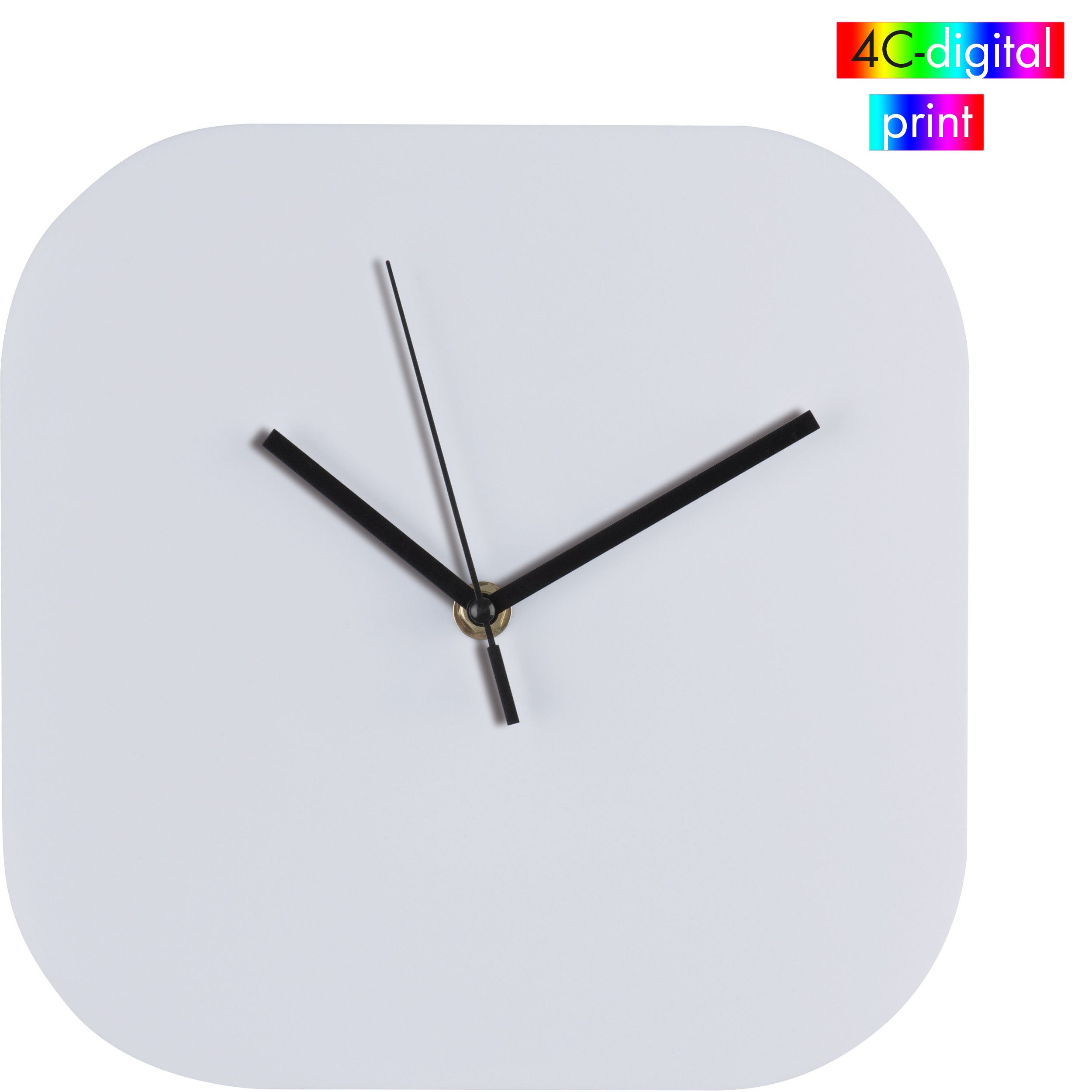 Wanduhr mit Allover Ziffernblatt Bel Air - weiß-180