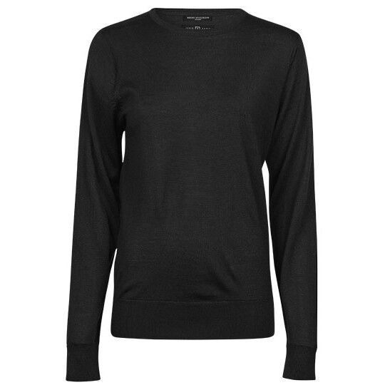 Women´s Crew Neck Sweater - black-676