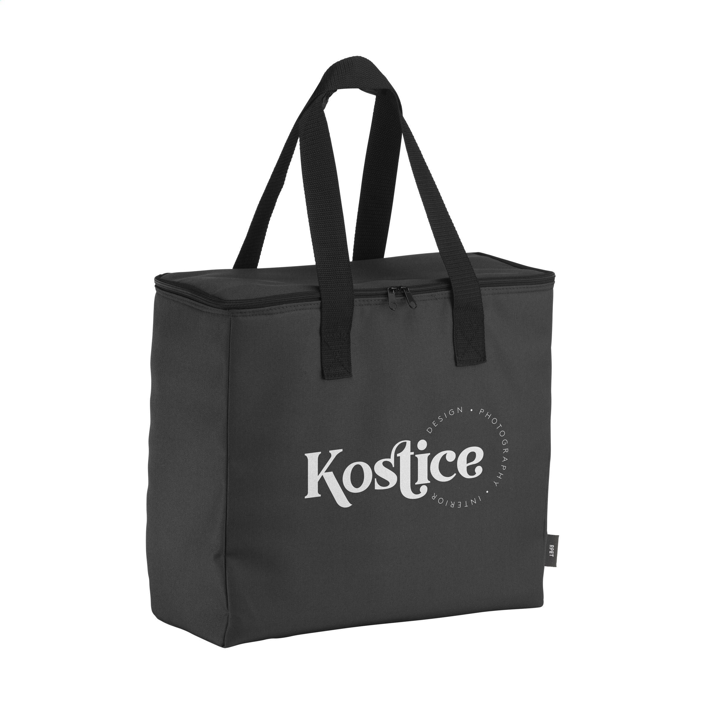 RPET Freshcooler-XL Kühltasche - schwarz-78