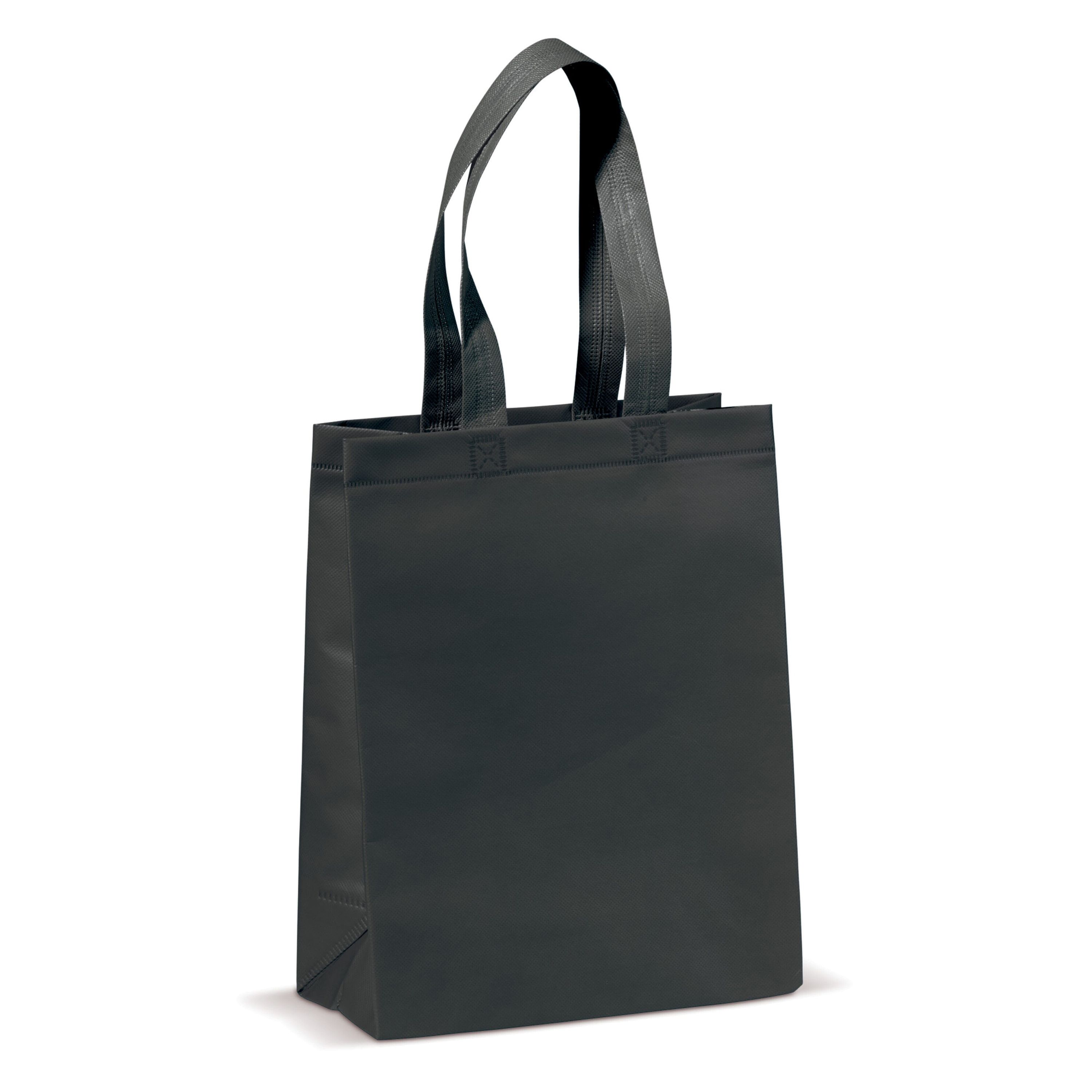 Laminierte Non Woven Tasche 105g/m² - schwarz-414