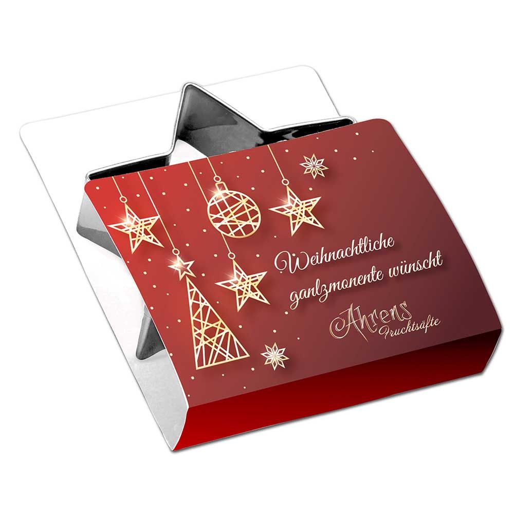 Backförmchen Single-Pack - Weihnachten - Komet Digitaldruck Vorderseite-366