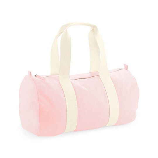 EarthAware® Organic Barrel Bag - pastel pink-286