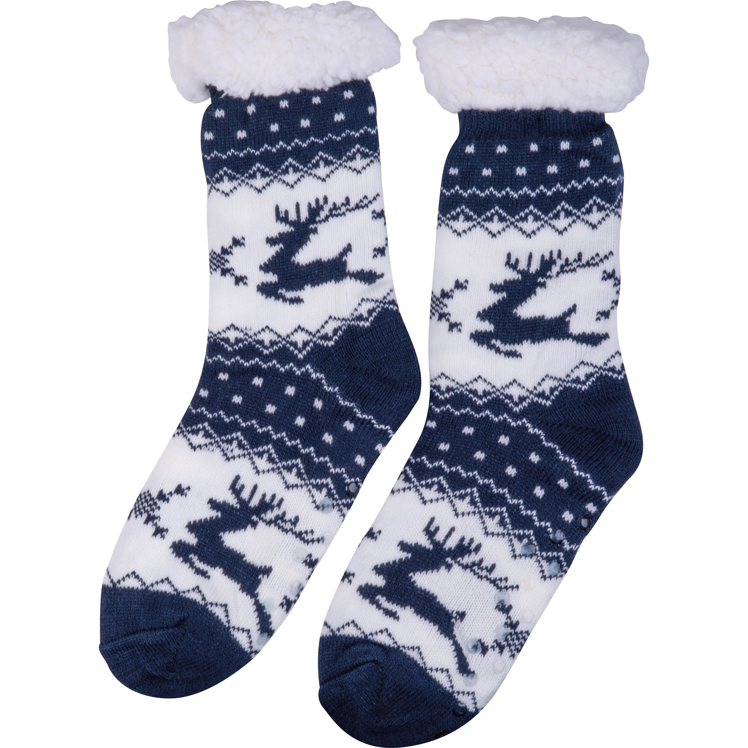 Weihnachtssocken Natal - dunkelblau-320