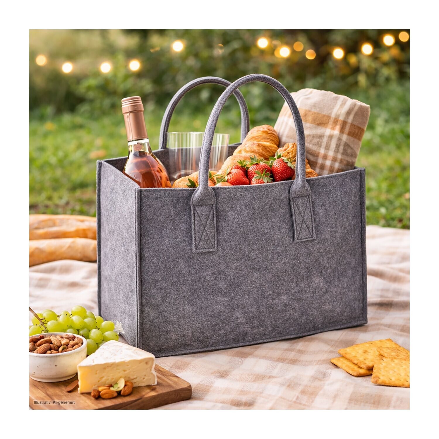 ROMINOX® Vegane Filztasche Relana-893
