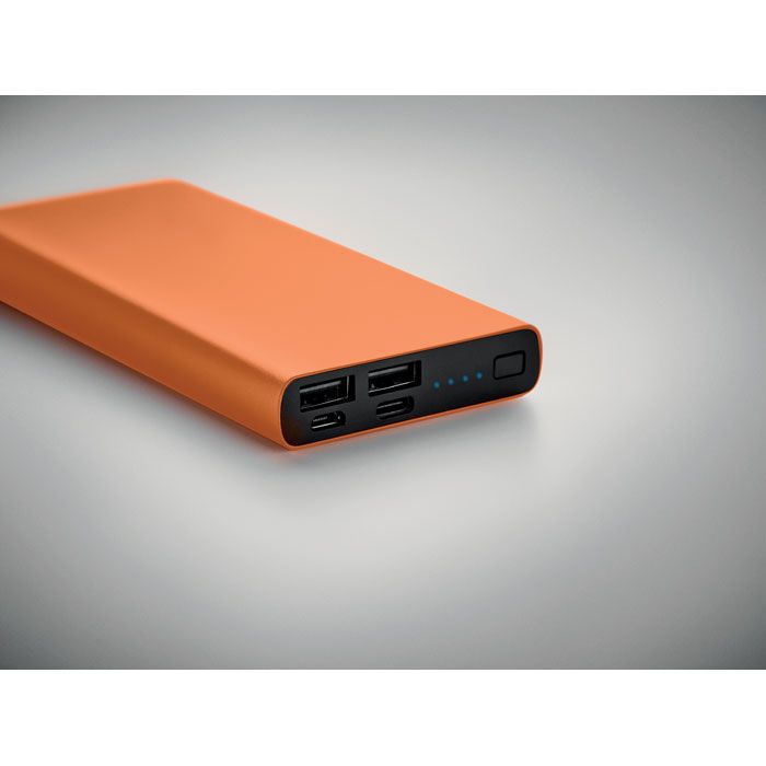 Powerbank 10000 mAh POWERFLAT 10C - orange-103
