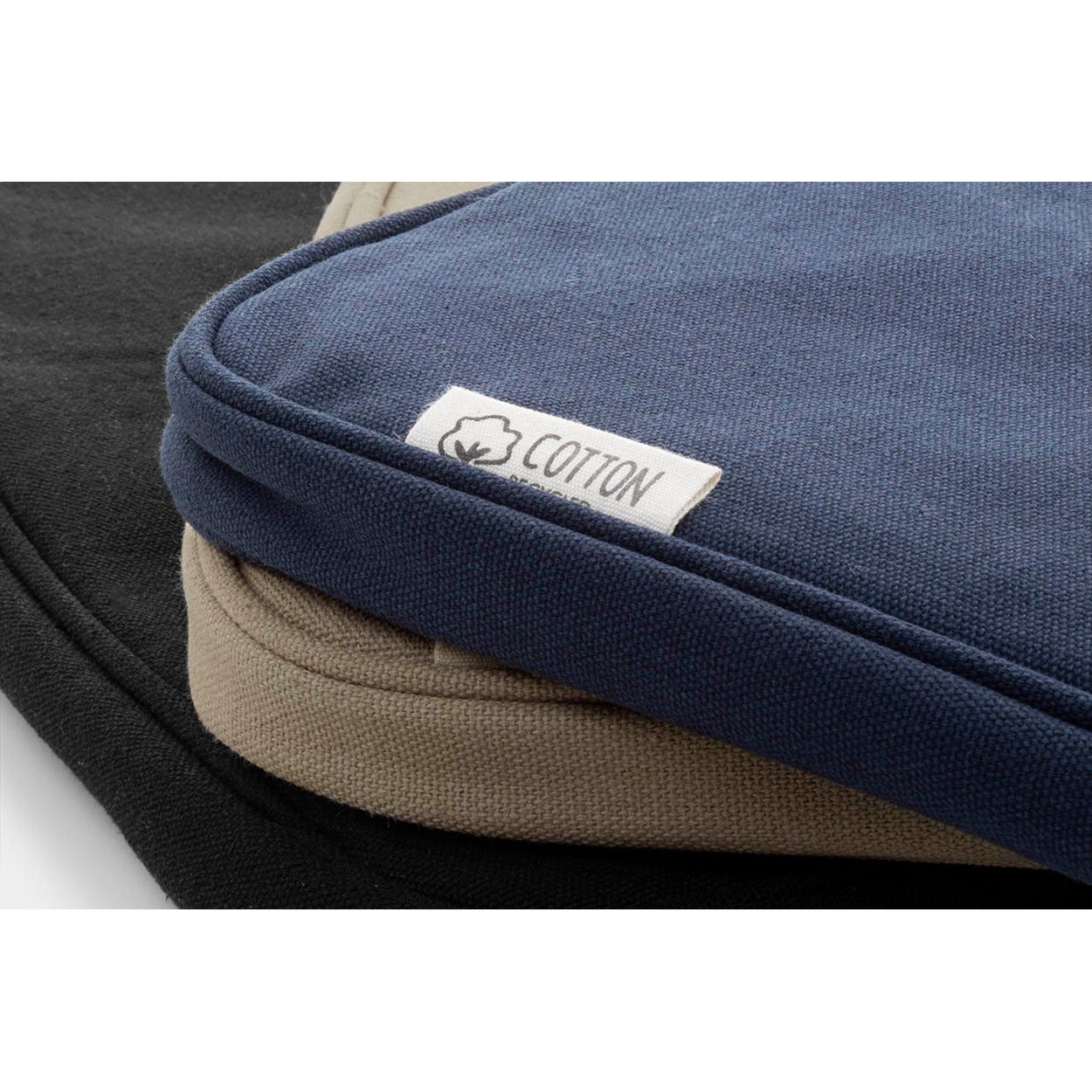 Rebyss Comp Recycelten Canvas Laptoptasche - schwarz-749