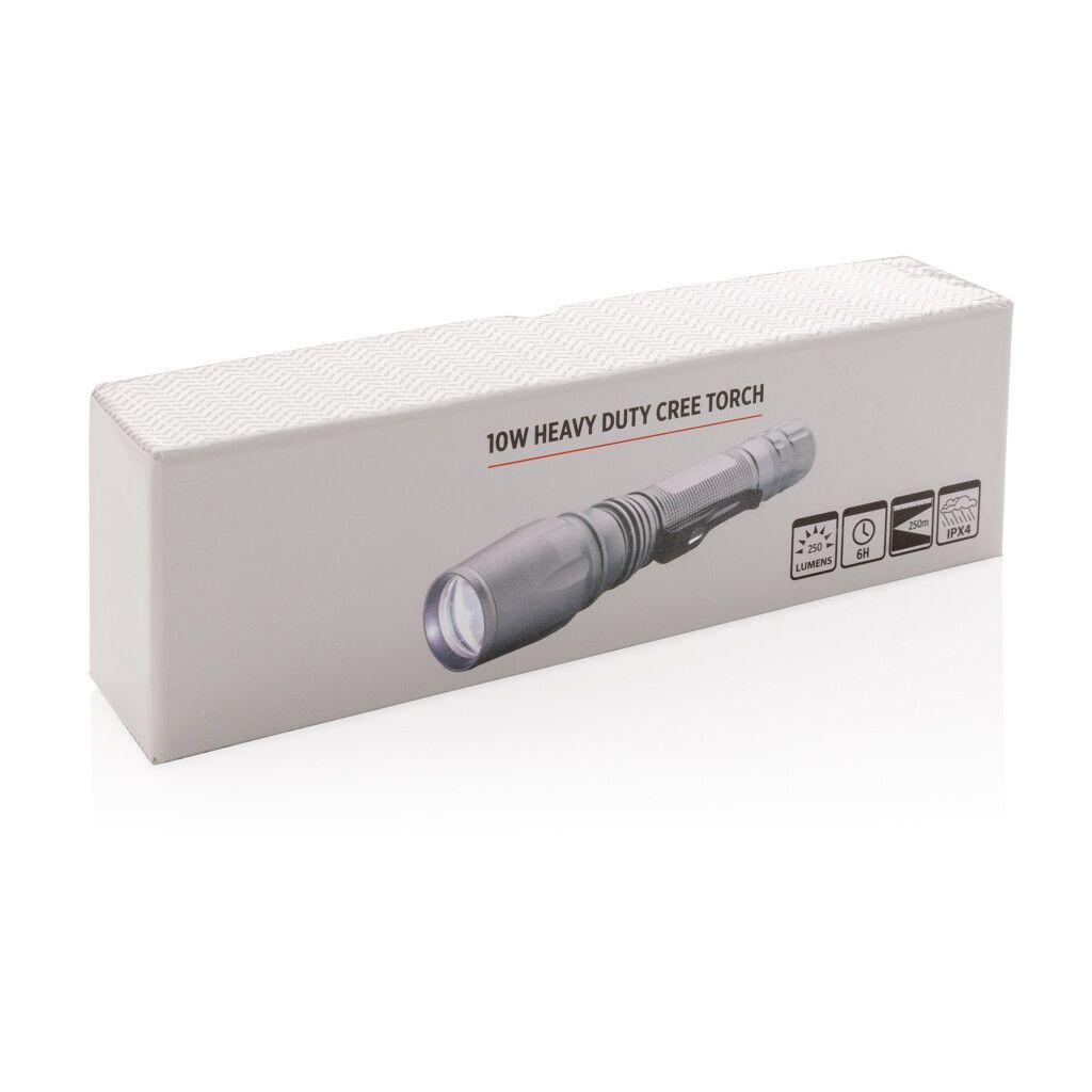 10W Cree Taschenlampe - grau-53