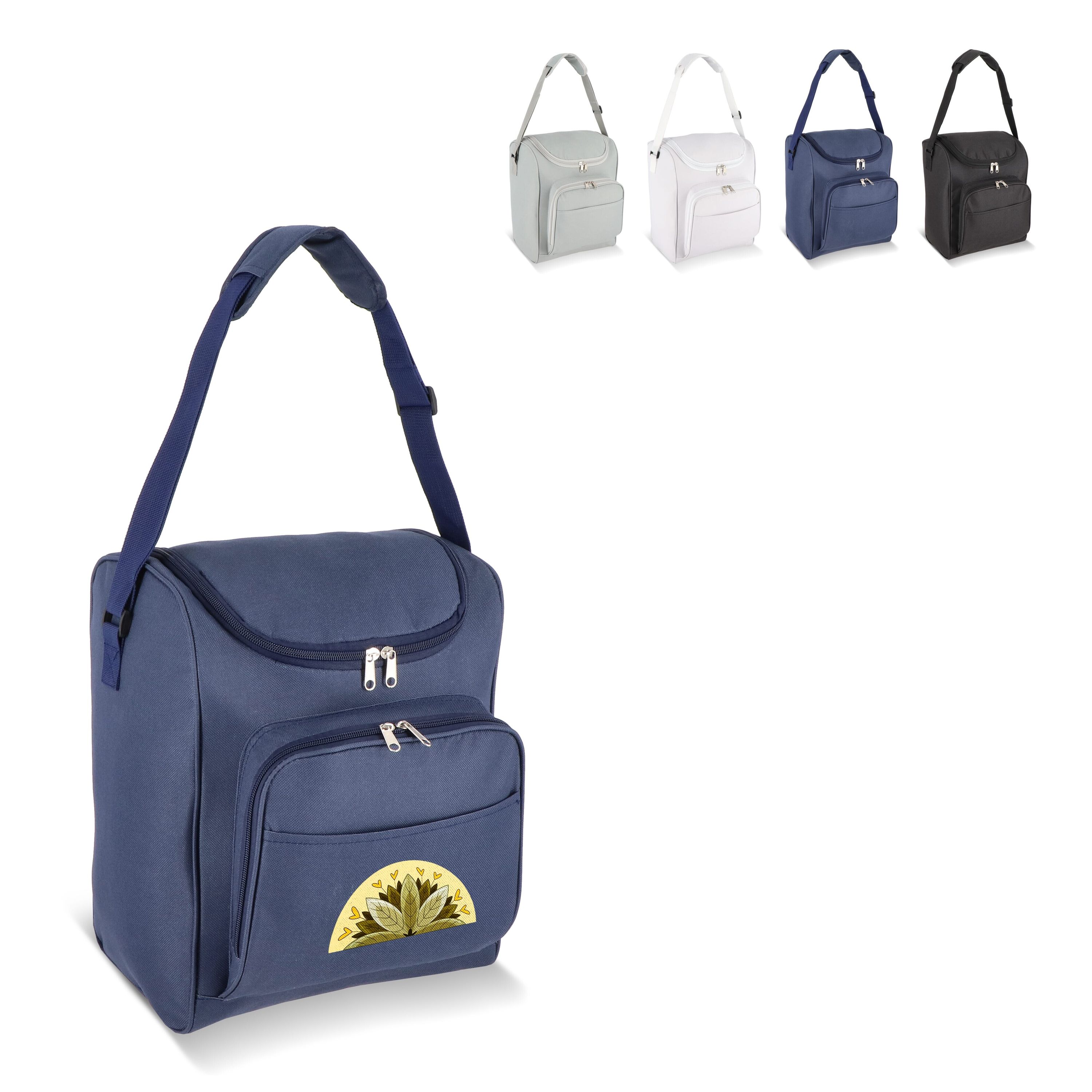 R-PET 600D Kühltasche 26 x 19 x 34cm 13L - weiss-281