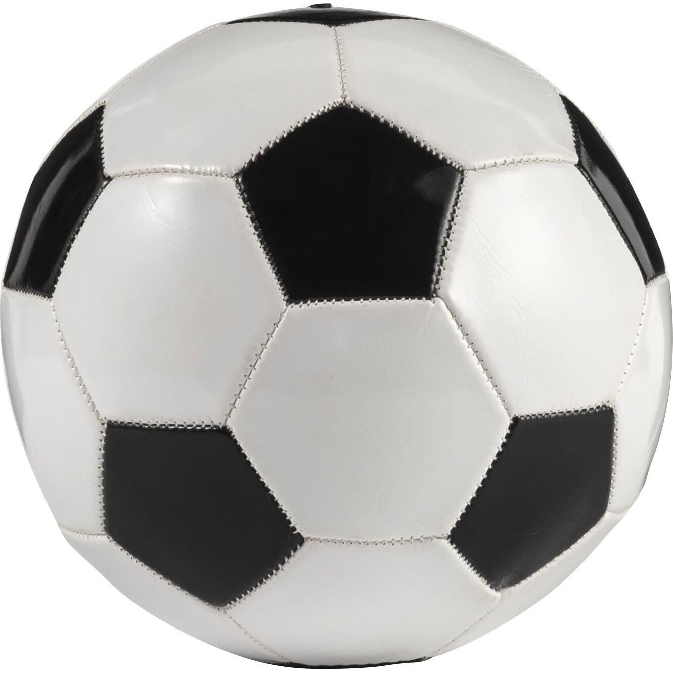 Fußball aus PVC Ariz - schwarz - weiß-476
