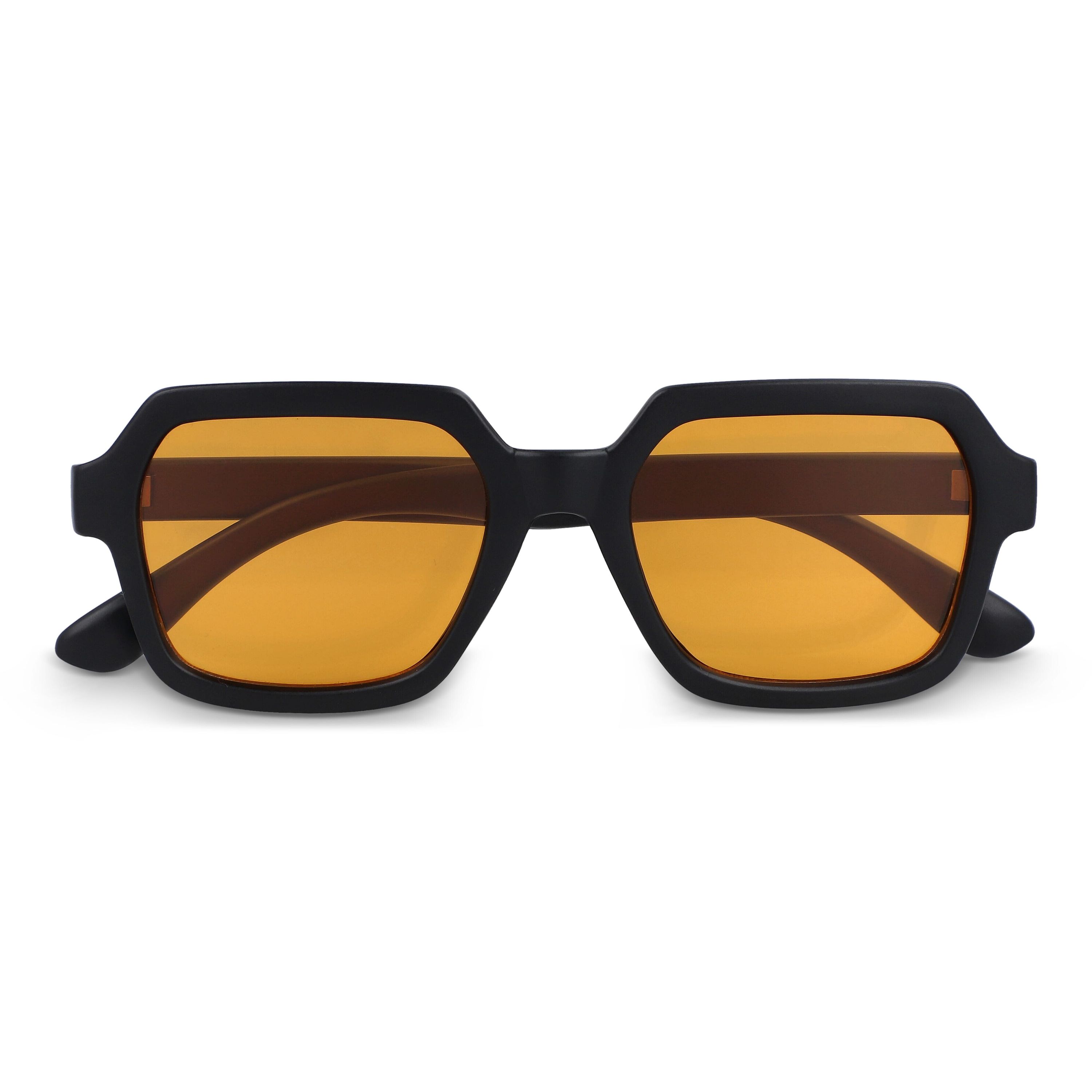 Lars Sonnenbrille UV400 - schwarz - orange-184