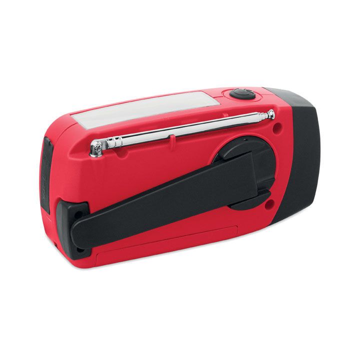 AM/FM Radio mit Taschenlampe MO2746- ONDA - rot-879