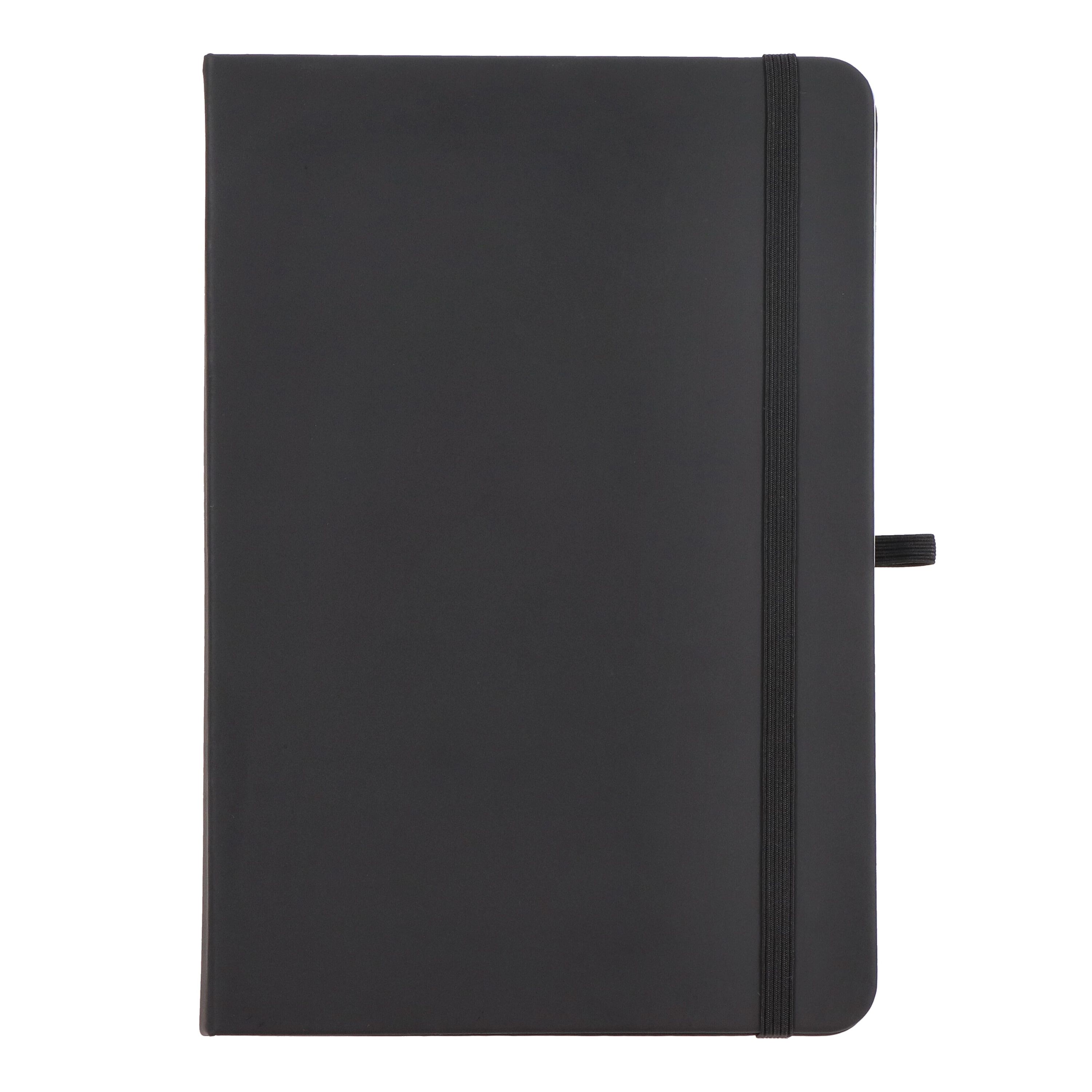 Notizbuch Olmo Hardcover PU A5 mit Haftnotizen - schwarz-48