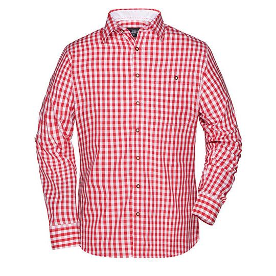 red - white