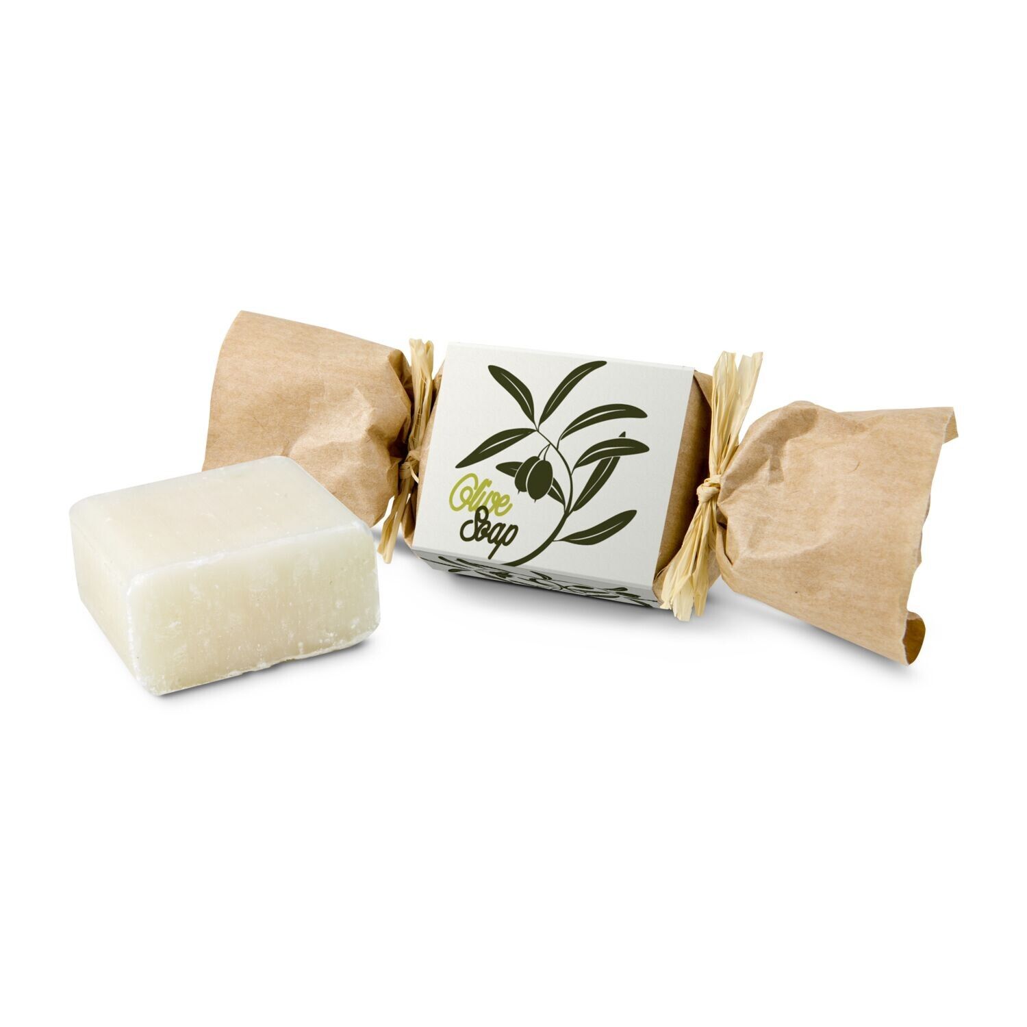 Seife 30 Gramm mit Olivenduft, liebevoll und hübsch verpackt-845