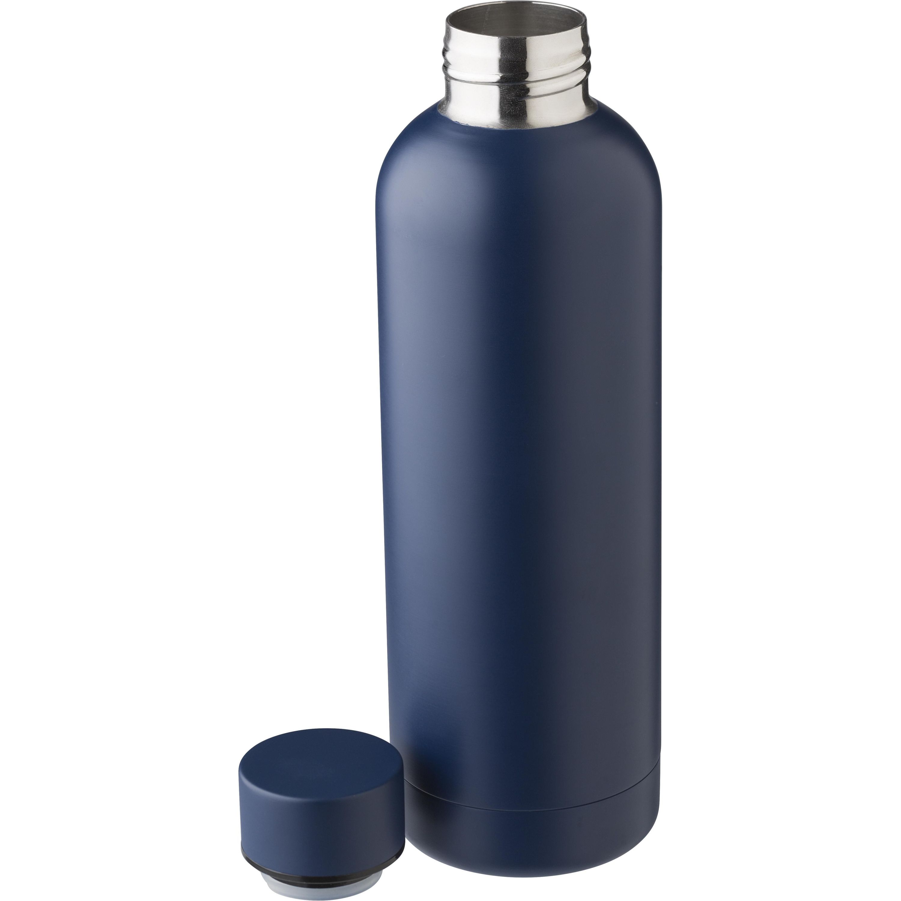 Flasche aus recyceltem Edelstahl Isaiah - marineblau-681
