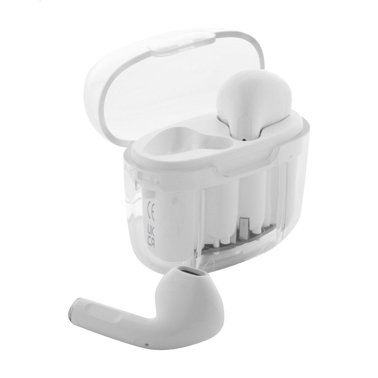 RABS Transparente Bluetooth-Ohrhörer Trance - weiß-396