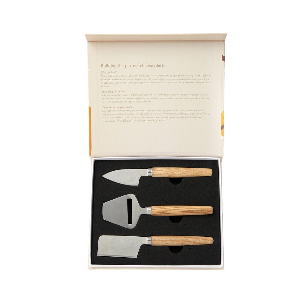 VINGA Retro Käse-Set - braun-128