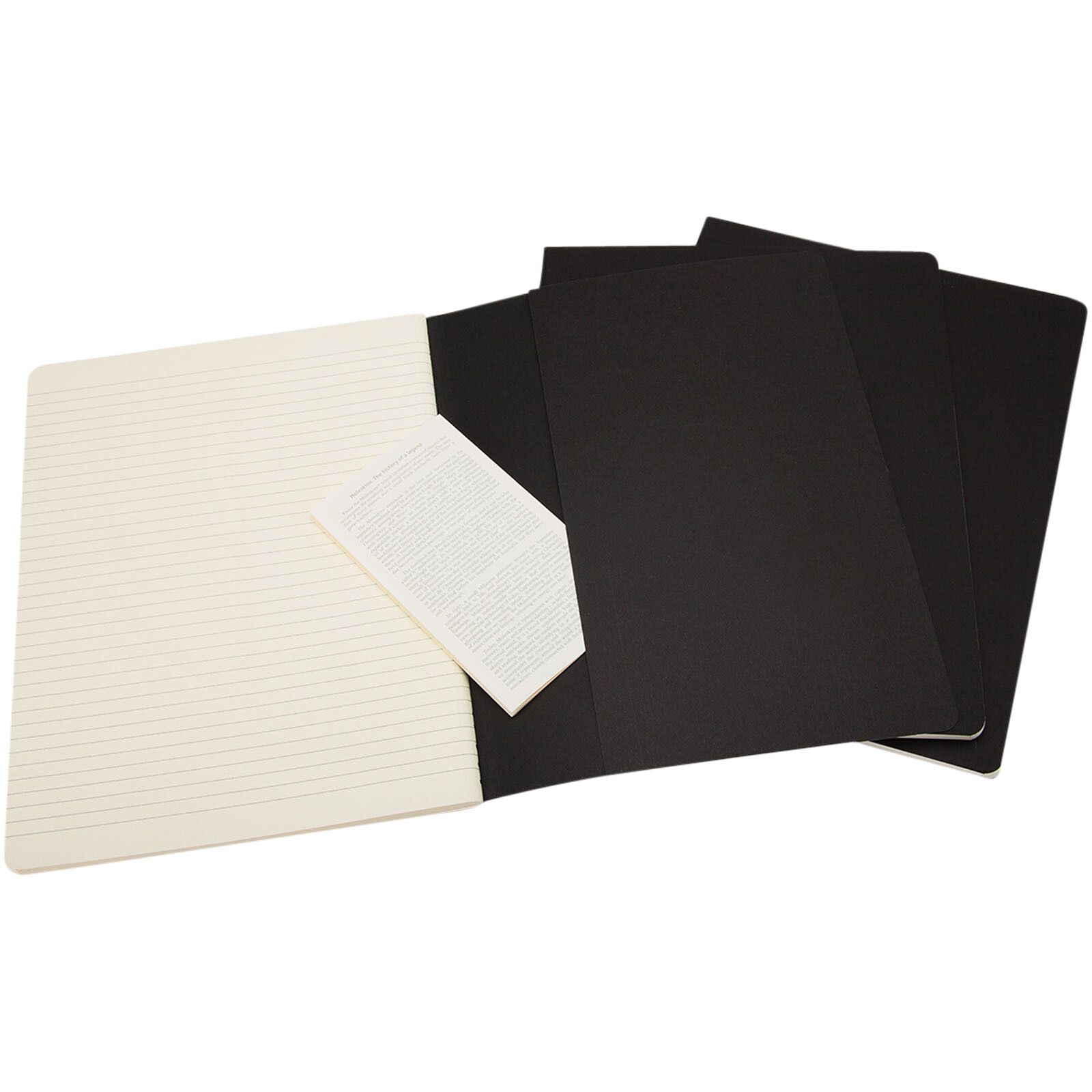 Moleskine Cahier Journal XL – liniert - schwarz-797
